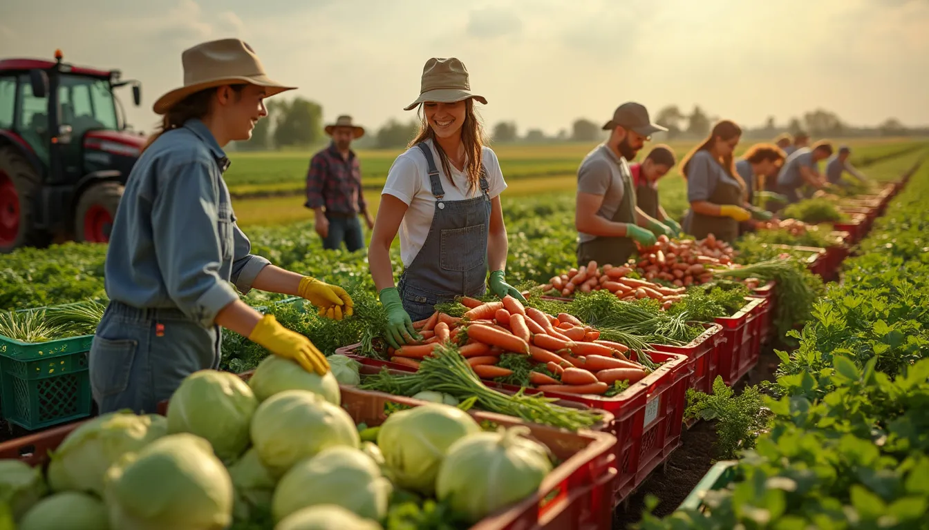 Sezonowa praca przy zbiorach warzyw w Polsce: obowiązki, zarobki, wymagania. Dowiedz się, dla kogo to dobre zajęcie.