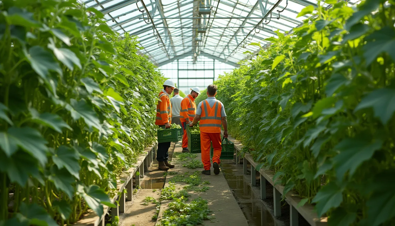 Sprawdź warunki pracy i zarobki w holenderskich szklarniach. Praca sezonowa przy pomidorach i ogórkach bez znajomości języka.