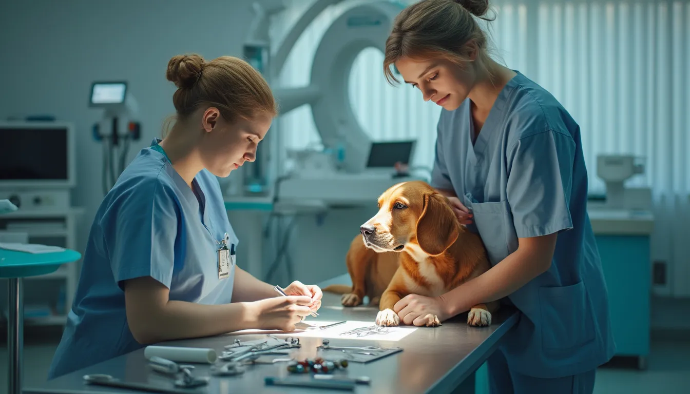 Dowiedz się, czym zajmuje się technik weterynarii, jakie ma obowiązki i jak rozpocząć karierę w tym zawodzie. Sprawdź szczegóły na oprace.pl!