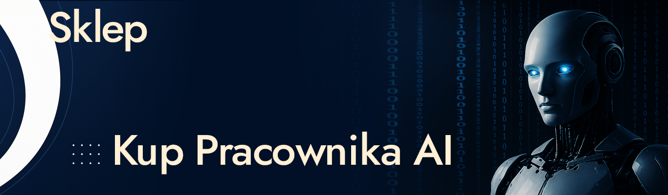 Futurystyczny robot sztucznej inteligencji, który wykona za Ciebie pracę