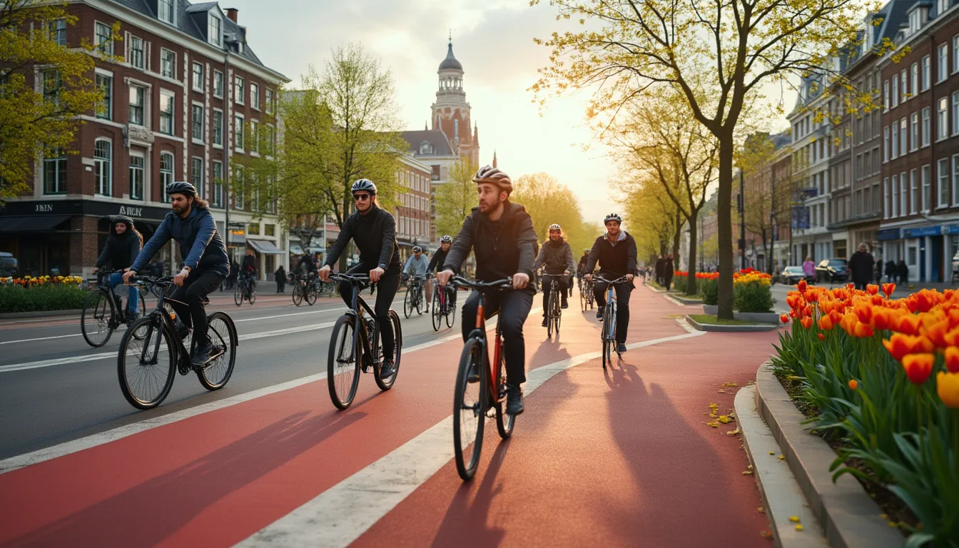 Poznaj życie na rowerze w Holandii: zasady drogowe, koszty, zalety i praktyczne porady dla nowo przyjezdnych oraz pracowników.