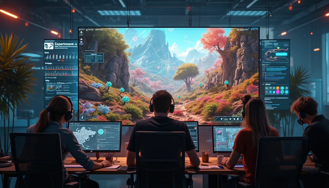 Odkryj, jak sztuczna inteligencja rewolucjonizuje projektowanie gier, wspierając tworzenie realistycznych postaci i fabuł oraz wzmacniając immersję graczy.