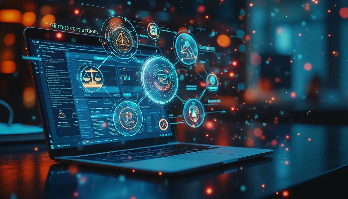 Odkryj, jak AI zmienia prawo: automatyzacja dokumentów, inteligentne kontrakty, wsparcie w sprawach prawnych.