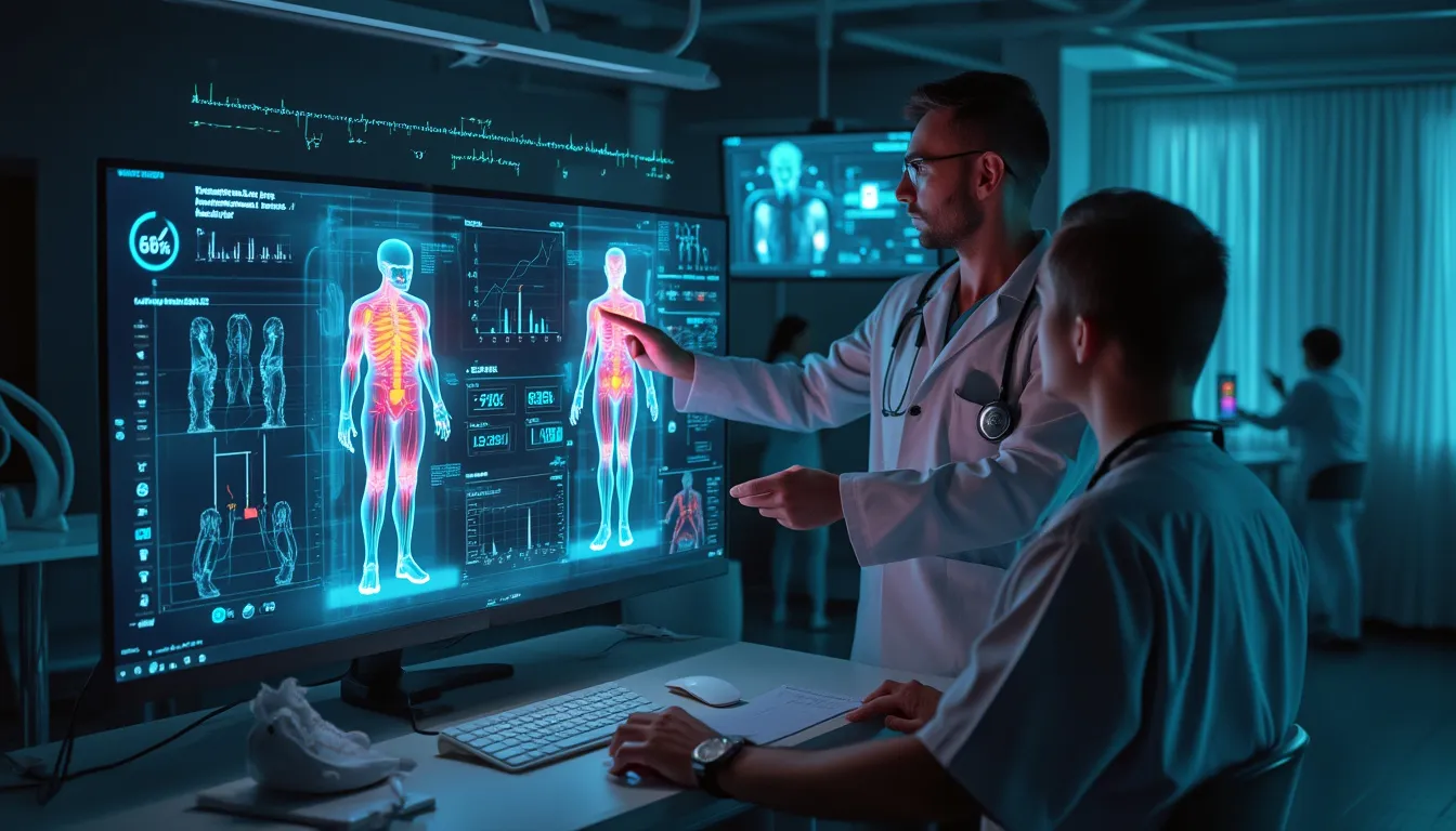 AI w fizjoterapii rewolucjonizuje diagnostykę i personalizację ćwiczeń, wprowadzając innowacyjne narzędzia medtech, automatyzujące procesy rehabilitacyjne.