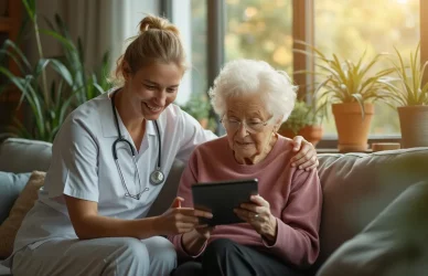 Poznaj realia pracy jako opiekunka osób starszych. Wymagania, zalety, wyzwania – wszystko, co musisz wiedzieć, by podjąć decyzję o pracy w tym zawodzie.