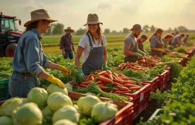 Sezonowa praca przy zbiorach warzyw w Polsce: obowiązki, zarobki, wymagania. Dowiedz się, dla kogo to dobre zajęcie.