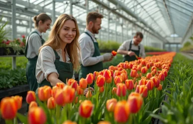 Poznaj realia pracy w holenderskim ogrodnictwie. Obowiązki, warunki i korzyści czekające na pracowników w szklarni i pracy sezonowej w Holandii.
