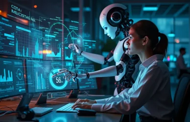 AI w księgowości rewolucjonizuje branżę, automatyzując procesy i minimalizując ryzyko. Odkryj, jak nowoczesna technologia eliminuje błędy i redukuje koszty.