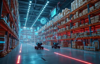 Poznaj, jak AI w logistyce zwiększa efektywność: od prognozowania popytu po zarządzanie zapasami i transport. Sprawdź przykłady z branży!