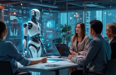 AI w HR - jak algorytmy zmieniają rekrutację, rozwój talentów i ocenę kompetencji miękkich. Dowiedz się o zaletach, ryzykach i etycznych aspektach.