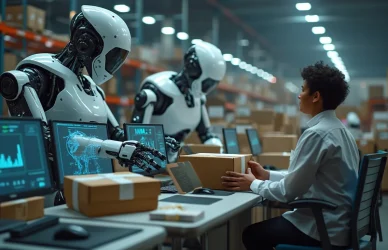 Robotyzacja magazynów zmienia oblicze logistyki. Dowiedz się, jak automatyzacja wpływa na prace ludzi i przyszłość zatrudnienia w tym sektorze.